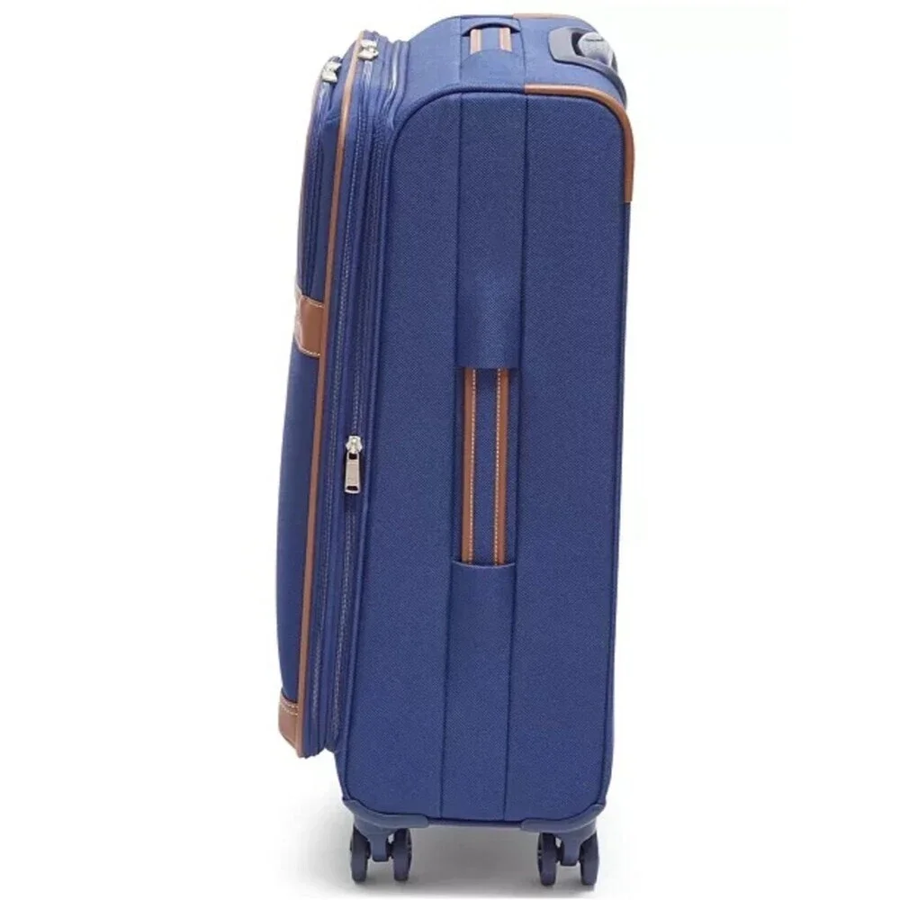 Tommy Hilfiger Luggage suitcase Logan Large Check-in Softside Spinner blue